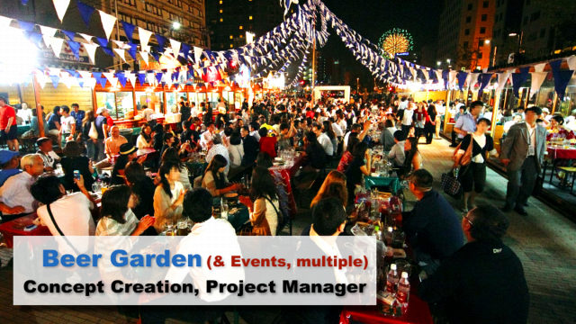 iLiveCreative.com Project Beer Garden and Events